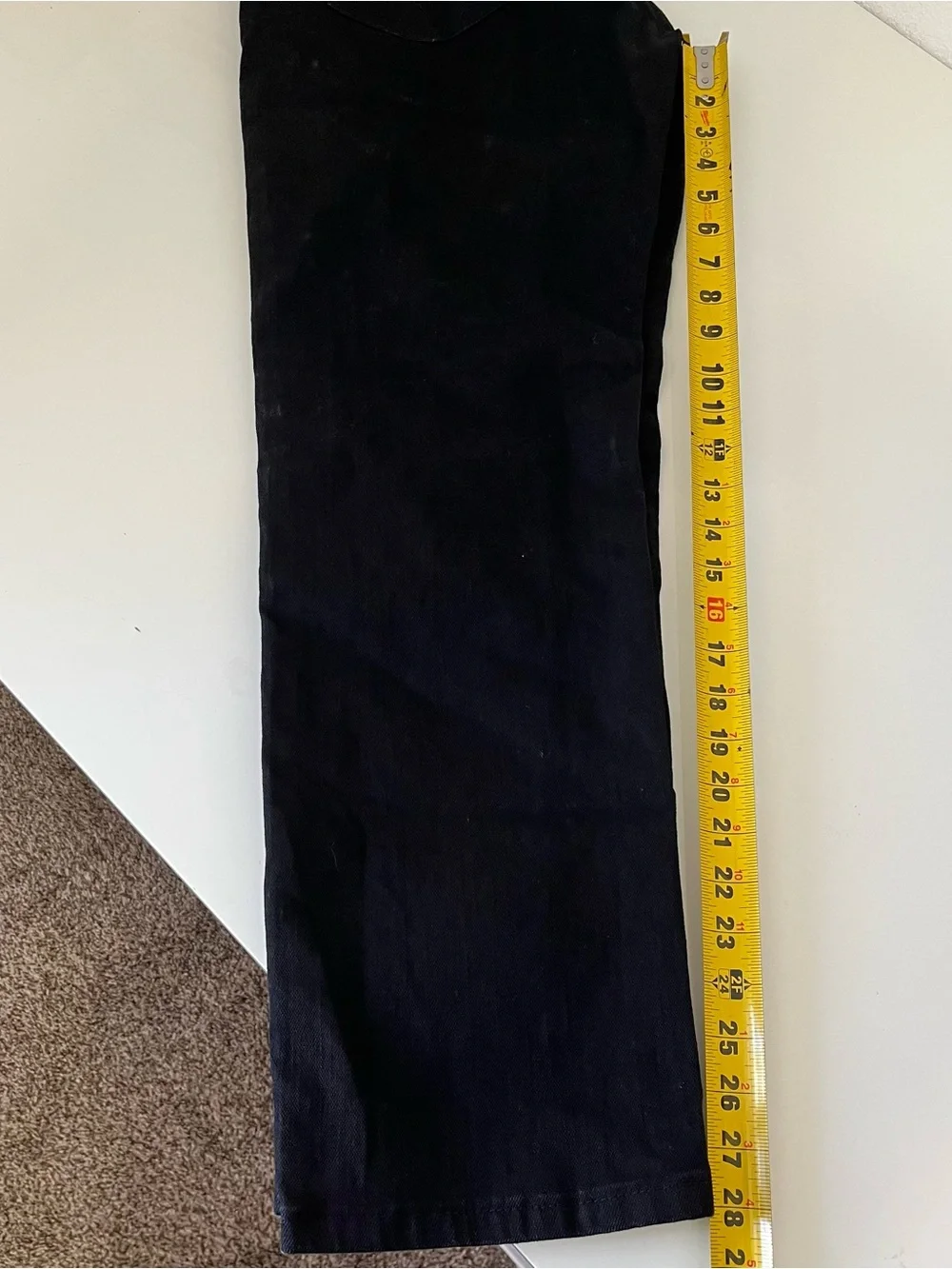 Levis 559 Jeans Mens 33X30 Black Relaxed Fit Straight Leg Denim